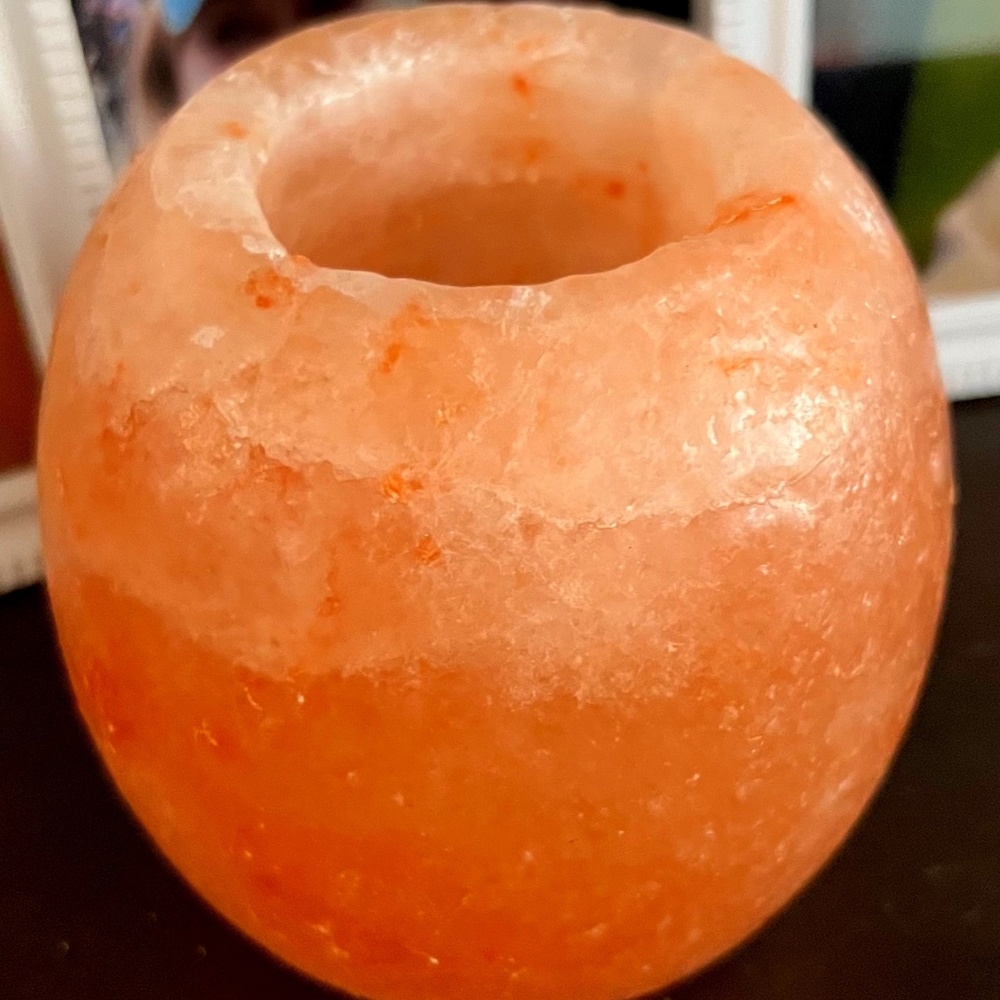 Ancient Ionic Crystal Fengshui Candleholder